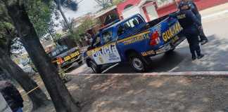 Ataque armado en la imagen patrullas de la PNC