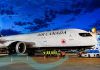Avión Boeing 787-8 Dreamliner de la aerolínea Air Canada en el AILA. Foto La Hora: DGAC