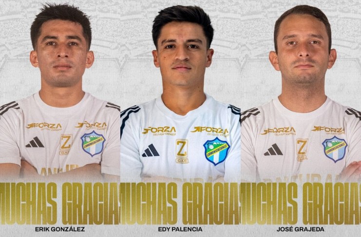 Erik González, Edy Palencia y José Grajeda no seguirán en Comunicaciones de cara al inicio del Torneo Apertura 2026.