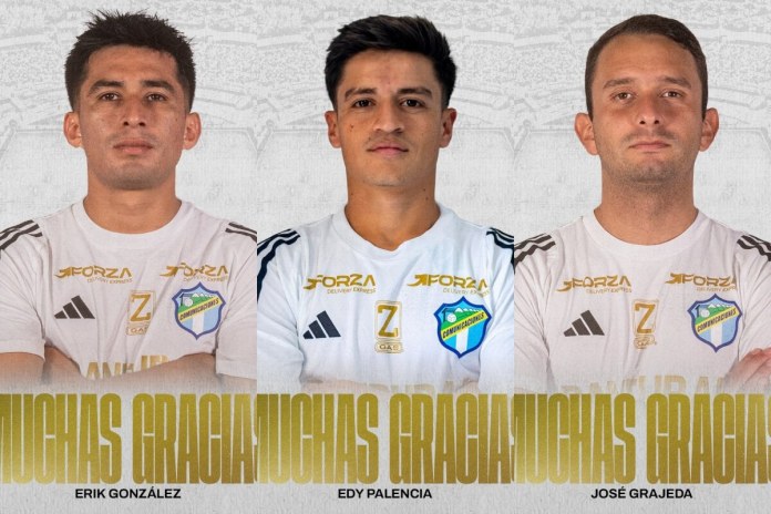 Bajas de Comunicaciones Erik González, Edy Palencia y José Grajeda no seguirán en Comunicaciones de cara al inicio del Torneo Apertura 2026.