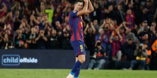 El FC Barcelona, en el último partido del polaco Robert Lewandowski en el Spotify Camp Nou, venció 3-1 al Betis.