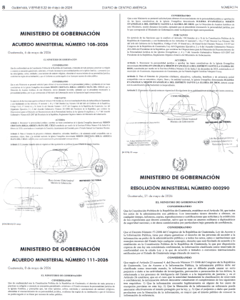 Resoluci&oacute;n ministerial 000290