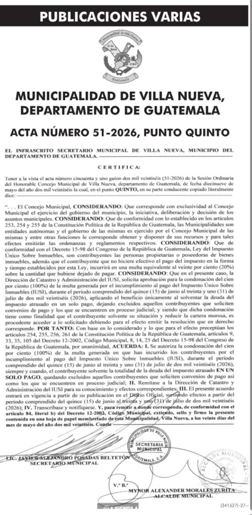 muni Villla Nueva