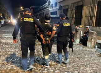 Capturan a hombre señalado de distribuir pastillas de fentanilo en discotecas de Antigua Guatemala