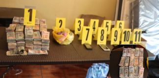 Casi Q120 mil en efectivo fueron declarados con lugar de extinción por su procedencia ilícita Dinero en efectivo, el cual extinguió a favor del Estado de Guatemala por su procedencia ilícita. Foto La Hora: MP