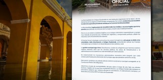 Municipalidad de Antigua se pronuncia tras el fallo de la CC que detiene medidas urbanísticas.