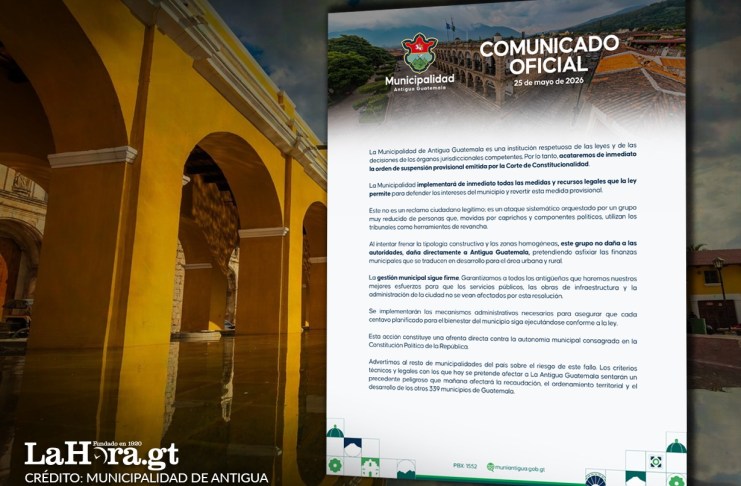 Municipalidad de Antigua se pronuncia tras el fallo de la CC que detiene medidas urbanísticas.