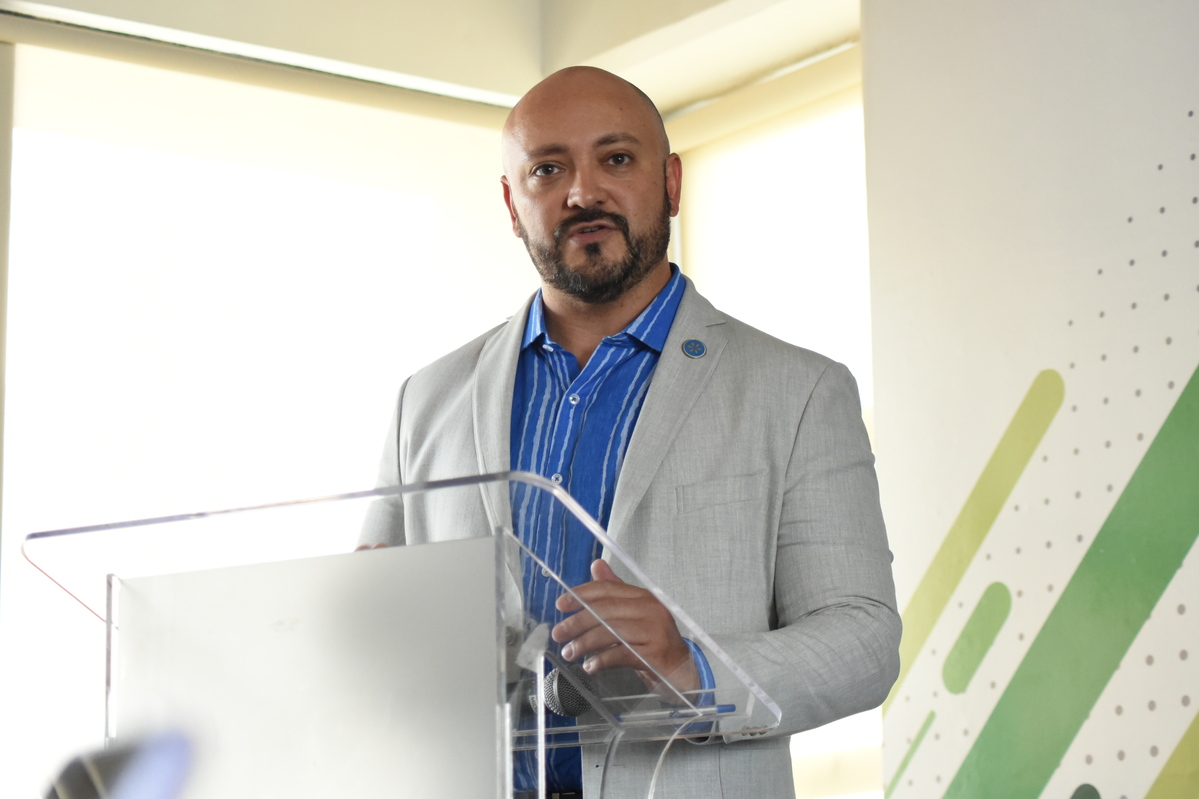  Luis Arturo Ramírez, subgerente de Asuntos Corporativos de Walmart Guatemala. Foto: José Orozco/La Hora.