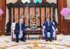 El presidente de los Estados Unidos, Donald J. Trump (i), junto al presidente chino, Xi Jinping (d), en Zhongnanhai, Pekín.