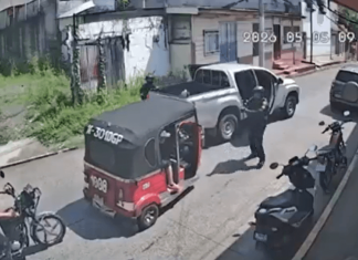 En un tuk tuk, así se transportaba el extraditable alias Nacho cuando fue capturado