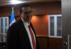 El fiscal general Gabriel García Luna abre las puertas de su despacho en el Ministerio Público, para atender una entrevista a La Hora. Foto La Hora: Daniel Ramírez.