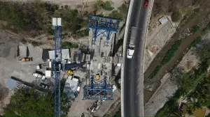 El primer puente extradosado de Guatemala avanza a un 65% en su construcción