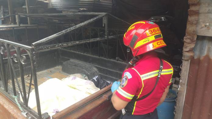 Localizan cuerpo sin vida en palangana de picop abandonado en Villa Nueva: CBM.