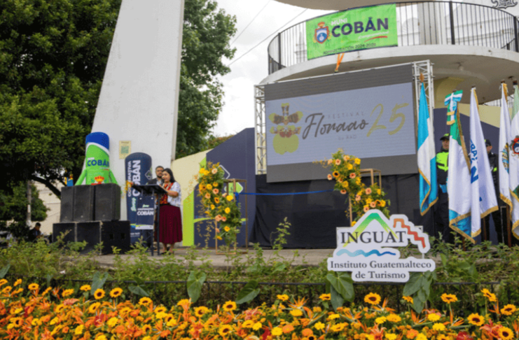 4TA Edición del Festival FLORAAO 2025. Foto: Gobernación Departamental Alta Verapaz