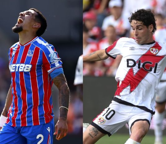Crystal Palace y Rayo Vallecano se enfrentan este miércoles 27 de mayo en la final de la UEFA Conference League.