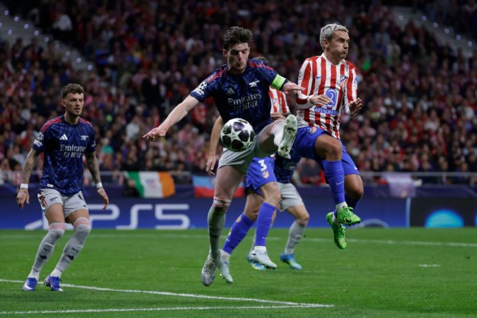 Arsenal y Atlético de Madrid se enfrentan en el Emirates Stadium para definir al primer finalista de la UEFA Champions League.
