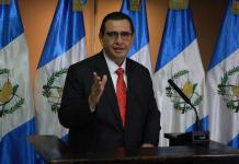 Fiscal General Gabriel García Luna en su primera conferencia de prensa. Foto La Hora: Daniel Ramírez