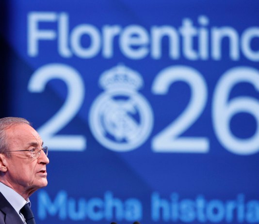 Florentino Pérez, durante la presentación de su candidatura para presidente del Real Madrid, volvió a atacar al Barcelona por su vínculo con el Caso Negreira.