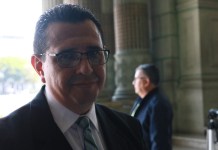 El nuevo fiscal general del Ministerio Público es Gabriel García Luna. Foto La Hora: Daniel Ramírez.