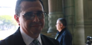 El nuevo fiscal general del Ministerio Público es Gabriel García Luna. Foto La Hora: Daniel Ramírez.