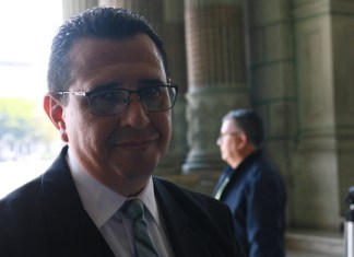El nuevo fiscal general del Ministerio Público es Gabriel García Luna. Foto La Hora: Daniel Ramírez.