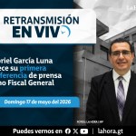 Gabriel García Luna, Fiscal General y Jefe del Ministerio Público. Foto La Hora