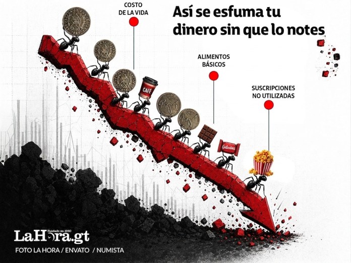 Los gastos hormiga pueden convertirse en una de las principales fugas de dinero en las finanzas personales. Foto: La Hora/ Envato