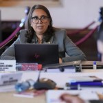 La titular de la Secretaría Nacional de Administración de Bienes en Extinción de Dominio (Senabed), Gloria Guillermo,