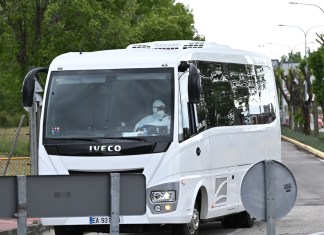 Traslado a Madrid de los 14 ciudadanos españoles que se encontraban en el crucero MV Hondius