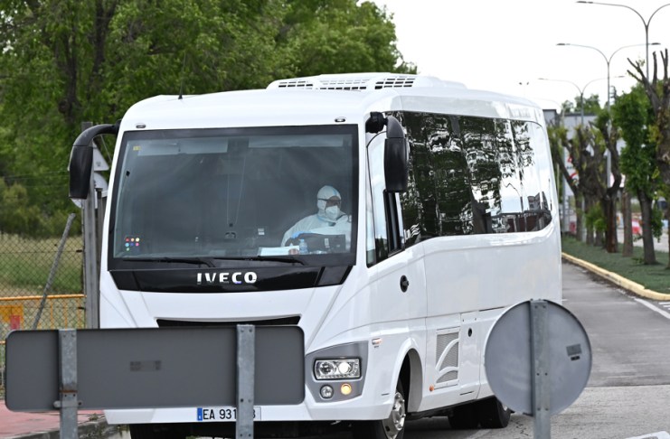 Traslado a Madrid de los 14 ciudadanos españoles que se encontraban en el crucero MV Hondius