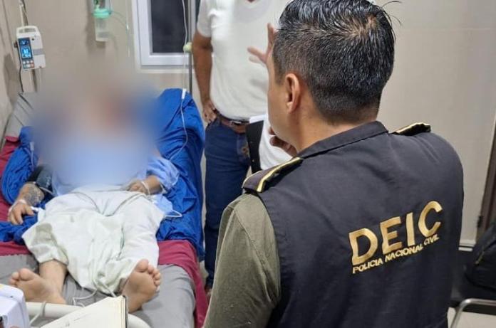 Hondureños hospitalizados en Guatemala tras enfrentamiento tienen alerta azul de Interpol. Foto La Hora: PNC.