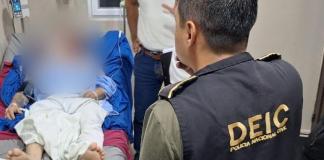 Hondureños hospitalizados tras enfrentamiento fronterizo tienen alerta azul de Interpol Hondureños hospitalizados en Guatemala tras enfrentamiento tienen alerta azul de Interpol. Foto La Hora: PNC.