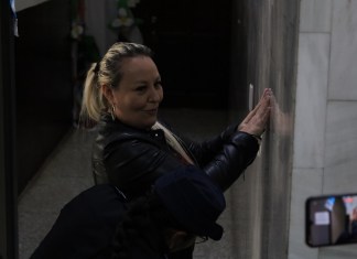 Archivo de María Marta Castañeda en Torre de Tribunales tras su captura. Foto La Hora: Daniel Ramírez