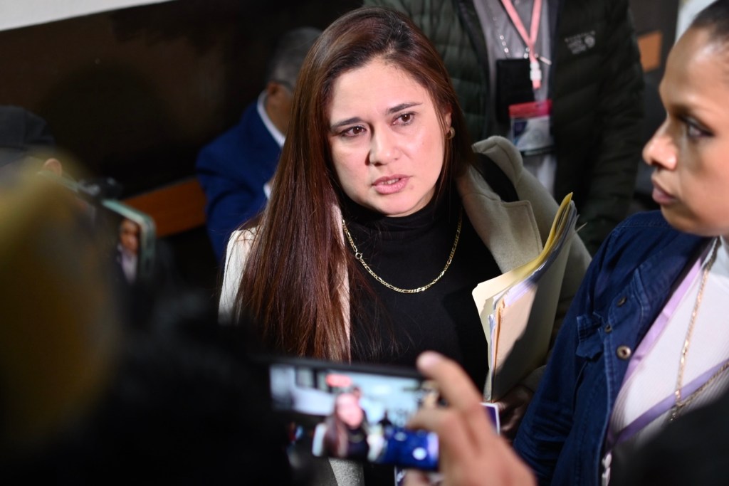 La jefa de la Fiscalía de Delitos contra Operadores de Justicia y Sindicalistas, Leonor Morales. Foto La Hora: Archivo.