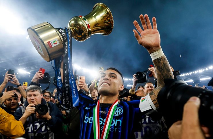 El Inter de Milán conquistó su décima Copa Italia luego de vencer en la final a la Lazio por un marcador de 2-0.