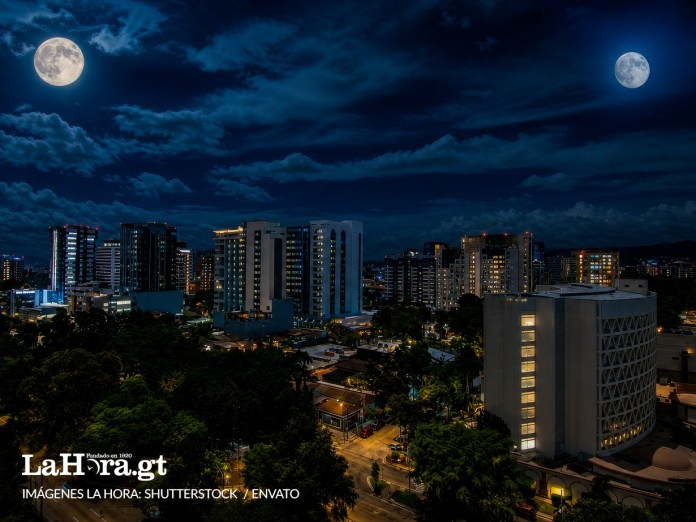 Luna La doble Luna de mayo. Arte La Hora: Alejandro Ramírez.