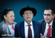 El fiscal Marco Antonio Cortéz Sis solicita a García Luna revertir los traslados de último momento de la administración de Consuelo Porras. Foto La Hora: Francisco Altán