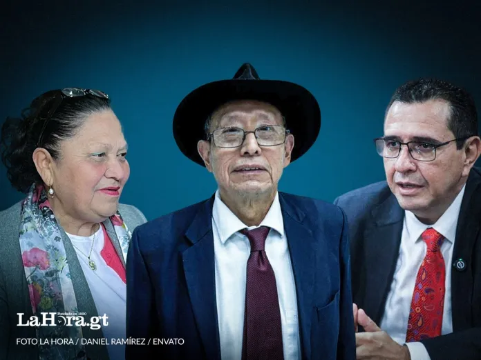 MP El fiscal Marco Antonio Cortéz Sis solicita a García Luna revertir los traslados de último momento de la administración de Consuelo Porras. Foto La Hora: Francisco Altán