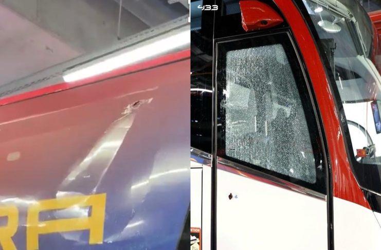 Aficionados atacan autobús del Real Madrid previo al clásico en Barcelona.