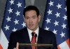 Marco Rubio, secretario de Estado de Estados Unidos realiza una visita a Nueva Delhi, India. Este domingo, dijo que esperan un acuerdo pronto con Irán. Foto La Hora: EFE