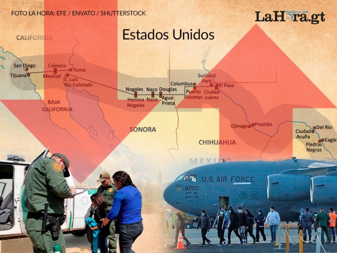 Migrantes guatemaltecos deportados