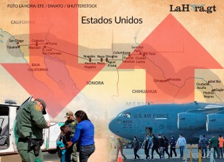 Migrantes guatemaltecos deportados