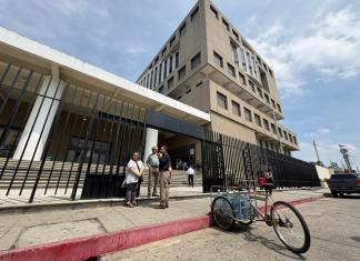 Fachada del Ministerio Público tras la llegada de Gabriel García Luna en mayo de 2026. Foto La Hora: Daniel Ramírez