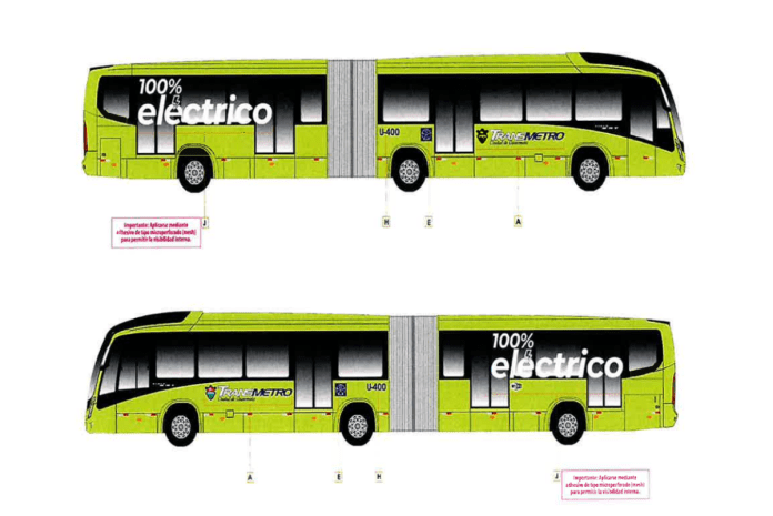 Municipalidad de Guatemala renovará flota de Transmetro con un lote de buses BRT eléctricos
