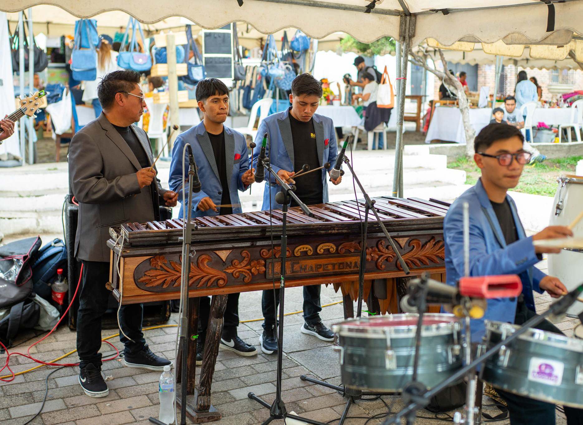 Música en vivo en el Festival del Tatuyo y la Chicha.Foto: Productores durante el Festival del Tayuyo y la Chicha. Foto: Comisión Local de Turismo San Pedro las Huertas