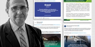 Nuevo Fiscal General Gabriel García Luna, con pronunciamientos del sector empresarial por su elección. Arte La Hora: Alejandro Ramírez