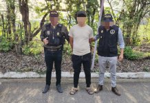 Uniformada y con mochila, el caso de la quinceañera que fue hallada sin vida en una finca de Santa Rosa. Foto La Hora: PNC.