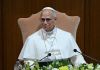 El papa León XIV exigió "desarmar" la inteligencia artificial de las lógicas de dominio, exclusión y muerte durante la presentación de "Magnifica humanitas", su primera encíclica enfocada en proteger la dignidad humana ante el avance tecnológico. Foto La Hora: EFE