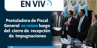 La postuladora de Fiscal General se reúne este martes 5 de mayo luego del cierre de recepción de impugnaciones.