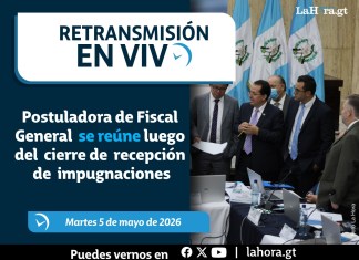 La postuladora de Fiscal General se reúne este martes 5 de mayo luego del cierre de recepción de impugnaciones.